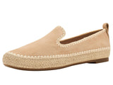 Cole Haan Womens Cloudfeel Asbury Slip-On Loafers W34589 Sand Suede Brown 10B