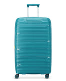 Delsey Paris Dune Hardside Spinner Suitcase Luggage Teal Blue 31" Large Check In
