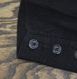 Cathy Daniels Elastic Waist Capris with Buttoned Hem and Pockets Black 1X