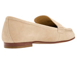 Michael Michael Kors Womens Jennings Suede Loafer 40S6JNFP1S Khaki Brown 9M