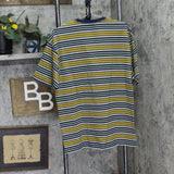 Dickies Mens Clean Utility Pocket T-Shirt Tee Striped WSR15A2S Green Multi M