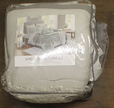 Jla Home Lisette 14-Pc. Damask Jacquard Comforter Set Bedding Silver Gray Queen