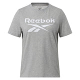 Reebok Womens Graphic Identity T-Shirt Tee II7743 Medium Heather Gray XL