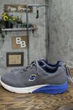 S Sport By Skechers Mens Lace Up Troy Sneakers 88421364 Gray / Blue 13