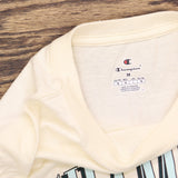 Champion Womens Classic Cotton Graphic Crewneck T-Shirt Natural Brown M