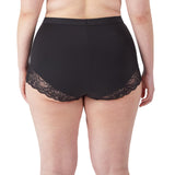 Maidenform Women Eco Lace Firm-Control Shaping Briefs DMS099 DMS099 Black M