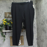 A New Day High-Rise Skinny Ankle Elastic Stretch Pull On Trouser Pants Black 17