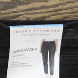 Social Standard by Sancturary Womens Slim Straight Jeans 49010207