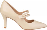 Journee Collection Womens Sidney Pump Heels Shoes Ivory Off White 8.5M