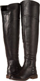 Franco Sarto Women's Wide Calf Haleen Over-The-Knee Boot H4590L1 Black 9M-WC