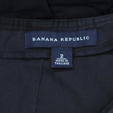 Banana Republic Womens Woven A-Line Midi Skirt 1671077fd2138a Black 2