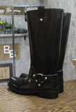 Michael Michael Kors Womens Stormy Rain Boot Harness 40F2STFB5Q Black 8M