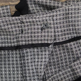 White House Black Market Vintage Geometric Print Dress Pants Black / White 8