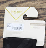 Isotoner Signature Womens Water-Repellent Heritage Chevron Gloves Black S/M