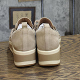 Mad Love Womens Maryanne Platform Loafers with Memory Foam Insole Taupe Brown 9M