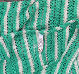 Becca Womens Standard Cabo High-Neck Cover Up Dress Emerald Green Multi S