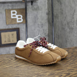Universal Thread Womens JoJo Sneakers Double Lace Low Top 94462312 Brown 6.5M