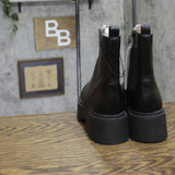Wild Fable Womens Honor Ankle Combat Boots Platform 94642917 Black 6.5M