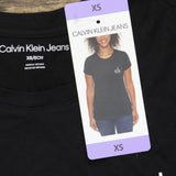 Calvin Klein Jeans Women's Logo T-Shirt 1577512 Black XS