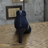 Lifestride Womens Giovanna 2 Pumps Heels Shoes G0661S1 Lux Navy Blue 9M