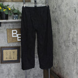 Raviya Womens Front-Slit Pants Black L