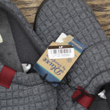 Dluxe By Dearfoams Mens Julien Clog Slippers 86802585 Gray M (8-9)