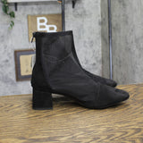A New Day Womens Celaena Boots Block Heel Mesh 94568457 Black 7.5M