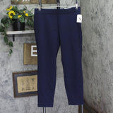 A New Day Womens High-Rise Skinny Ankle Pull-on Pants 93011555 Navy Blue 12