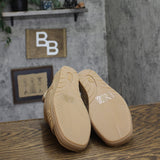 JBU By Jambu Womens Tessa Shooties Round Toe Wedge Sandals Tan Shimmer Brown 8M