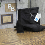 A New Day Mesh Block Heel Mid-Calf Booties with Memory Foam 94568456 Black 7M