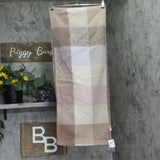 On 34th Womens Brushed Buffalo Plaid Blanket Scarf MO9742506 Neutral Brown