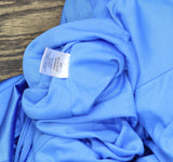 Emerald Sundae Juniors Drape-Neck Midi Dress Perry Blue M