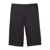 French Toast Boys Pull-On Twill Short Black 10 Husky