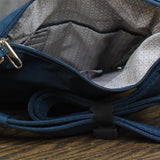 Travelon Essentials North/South Crossbody Bag Peacock Teal Blue One Size