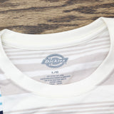 Dickies Womens Remanufactured Baggy Utility Pockets T-Shirt Tee Gray Multi L