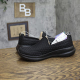 S Sport By Skechers Womens Malvina Slip-On Performance Sneakers Black 6.5M
