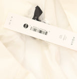 Aqua Side Button Blazer Jacket IJM30881 White 2XS