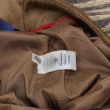 Tommy Hilfiger Women's Faux-Suede Fit & Flare Skirt H27S3313 Cognac Brown 6