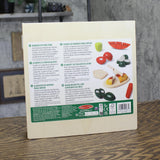Melissa & Doug 26-Piece Cutting Food Box Play Food Set Brown Multi 10.5x10.5x3