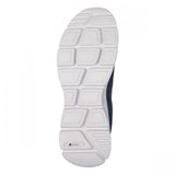 S Sport By Skechers Mens Wide Fit Pull On Low Top Wilmer Sneakers Navy Blue 10