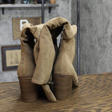 Universal Thread Women's Harlan Dress Boots 88098579 Taupe Brown 8.5M