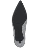 On 34th Women Glitter Aatira Tulip Booties 10019682200 Silver Glitter 5.5M