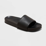 Universal Thread Women's Maya Footbed Sandals 89469304 Black 10M