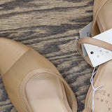 A New Day Womens Vienna Mesh Mule Flats 92245058 Beige Brown 7M
