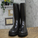 Sugar Raffle 4 Women's Waterproof Rain Boots RAFFLE4 Solid Black 9M