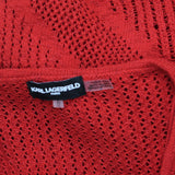 Karl Lagerfeld Paris Womens Casual Bright Summer Dress L4EOS727 Cordial Red XL