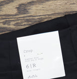 A New Day Womens High-Rise Cropped Pants 94643726 Black 6