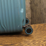 Delsey Paris Dune Hardside Spinner Suitcase Luggage Teal Blue 31" Large Check In