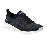 S Sport By Skechers Women's Resse Performance Sneakers 86518901 Black 11M