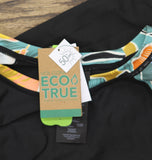 Volcom Womens Take It Easy Long Sleeve Rashguard O0322400 Multi Black M